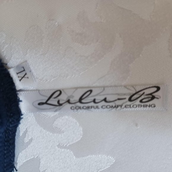 LuLu-B stretch blue pants - Picture 2 of 9